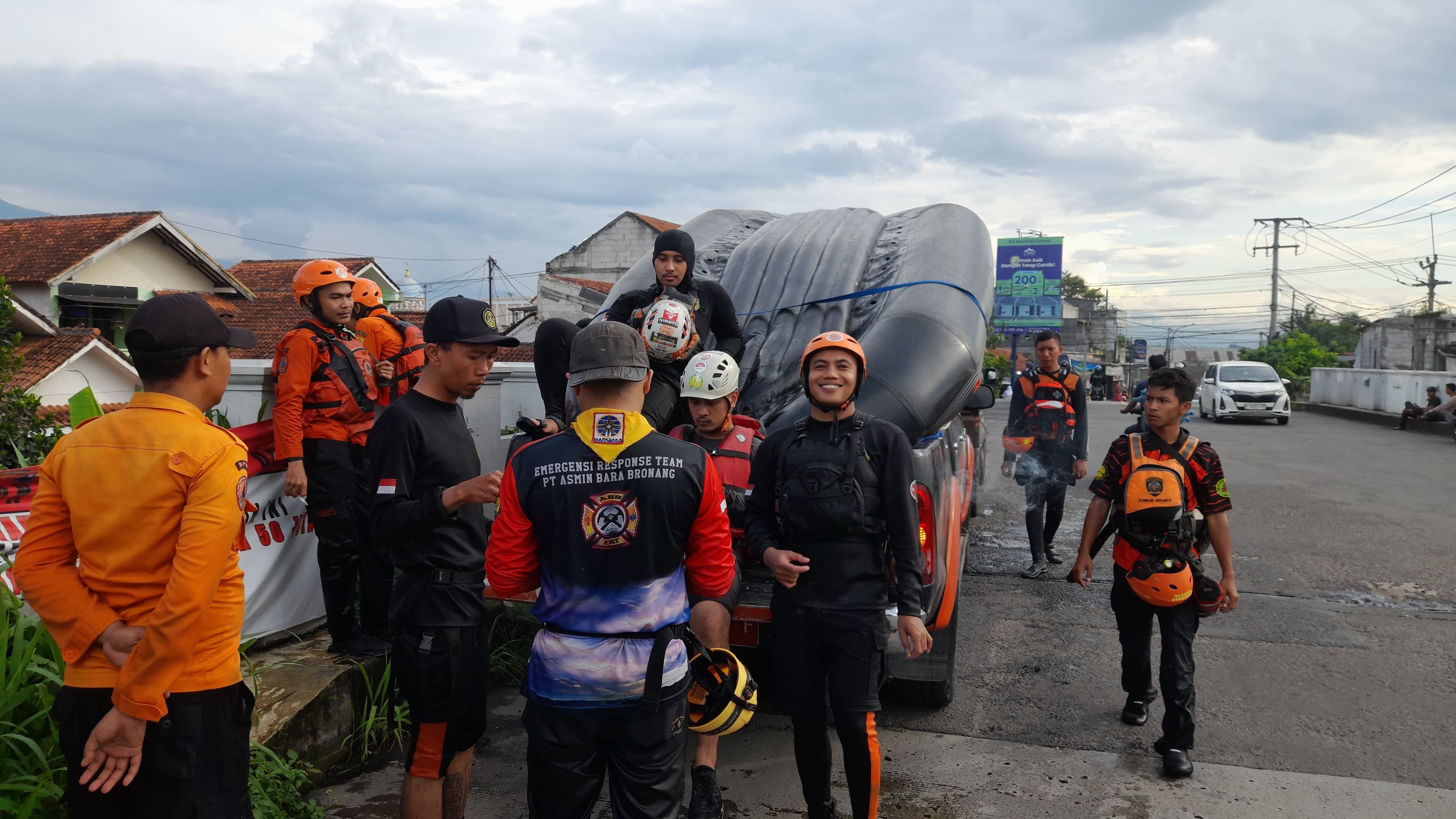 Pencarian, Bocah Hanyut di Ciomas